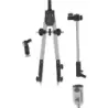 Faber-Castell Compas de Ajuste Rapido con Alargadera - Articulaciones en ambos Brazos - Accesorios de Recambio - Adaptador Unive