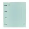 Safta Carpeta de 4 Anillas - PP Foam - Anillas de 35mm - Incluye 100 Hojas A4 - 27x32x4cm - Color Azul Claro | Ahorro Imprimiend