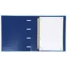 Oxford Europeanbinder Classic A4+ Carpeta de Anillas con Recambio Cuadricula 5x5 - Tapa Extradura - Cierre con Goma Elastica - C