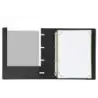 Oxford Europeanbinder Live & Go Carpeta de 4 Anillas Formato A4+ con Recambio Cuadriculado 5x5mm y 4 Taladros - Tapa de Plastico