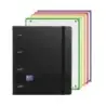 Oxford Europeanbinder Live & Go A4+ Pack con Carpeta Tamaño A4+ con Recambio de 100 Hojas + Pack con 4 Marcadores Pelikan Testma