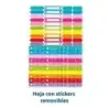 Oxford Europeanbinder Live & Go A4+ Pack con Carpeta Tamaño A4+ con Recambio de 100 Hojas + Pack con 4 Marcadores Pelikan Testma