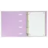 Oxford Europeanbinder Touch A4+ Carpeta de Anillas con Recambio Cuadricula 5x5 - Tapa Extradura - Cierre con Goma Elastica - Col