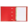 Oxford Europeanbinder Classic A4+ Carpeta de Anillas con Recambio Cuadricula 5x5 - Tapa Extradura - Cierre con Goma Elastica - C