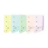 Oxford Europeanbinder Live & Go Carpeta de 4 Anillas Formato A4+ con Recambio Cuadriculado 5x5mm y 4 Taladros - Tapa de Plastico