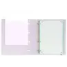 Oxford Europeanbinder Live & Go Carpeta de 4 Anillas Formato A4+ con Recambio Cuadriculado 5x5mm y 4 Taladros - Tapa de Plastico