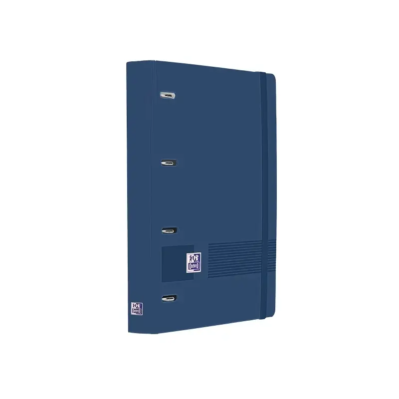 Oxford Europeanbinder Live & Go A4+ Carpeta Tamaño A4+ con Recambio de 100 Hojas Cuadricula 5x5mm - Tapa de Plastico Polyfoam -