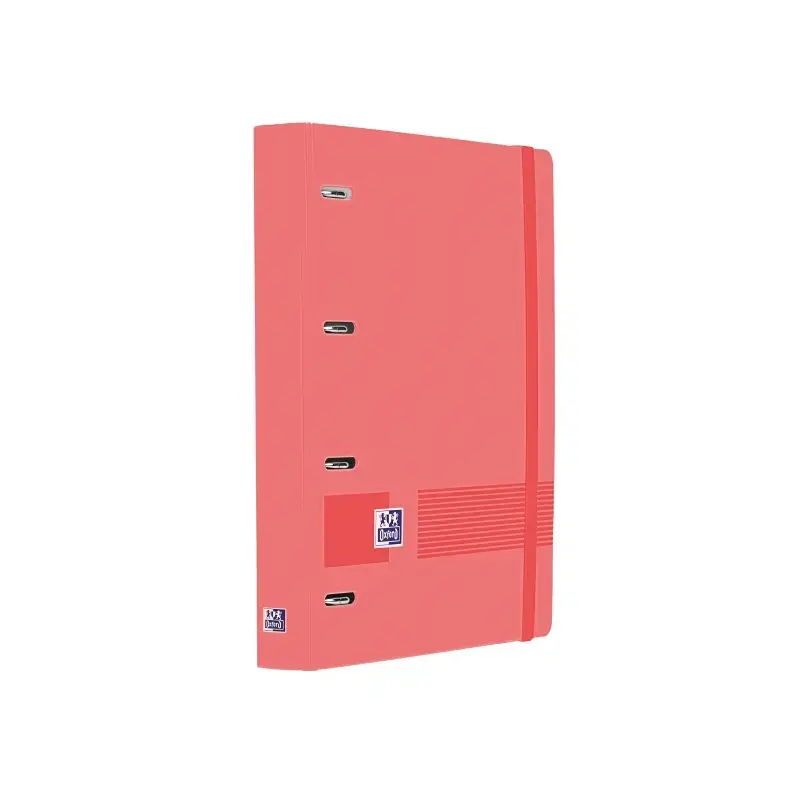 Oxford Europeanbinder Live & Go A4+ Carpeta Tamaño A4+ con Recambio de 100 Hojas Cuadricula 5x5mm - Tapa de Plastico Polyfoam -