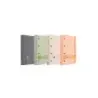 Oxford Europeanbinder+ Boreal Carpeta Tamaño A4+ con Recambio de 100 Hojas Cuadricula 5x5mm - Tapa de Plastico Polyfoam - Cierre
