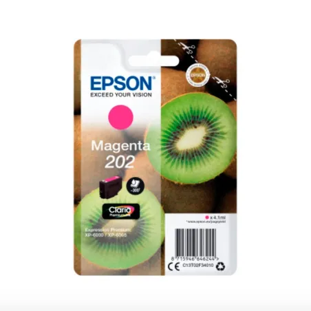Epson 202 T02F3 Magenta Cartucho Original | Ahorro Imprimiendo