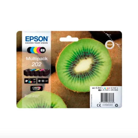 Pack 5 Epson 202 Cartuchos Originales | Ahorro Imprimiendo