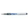 Pilot Pluma Estilografica V-Pen Desechable Tinta Liquida - Punta de Acero - Trazo de 0.5mm - Color Azul | Ahorro Imprimiendo