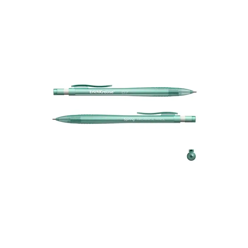 Erichkrause Spring Portaminas 0.7mm HB - Goma de Borrar - Para Minas 0.7mm - Colores Surtidos | Ahorro Imprimiendo