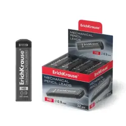 Erichkrause Pack de 20 Minas HB de Recambio para Portaminas - Grosor 0.9mm - Color Negro | Ahorro Imprimiendo