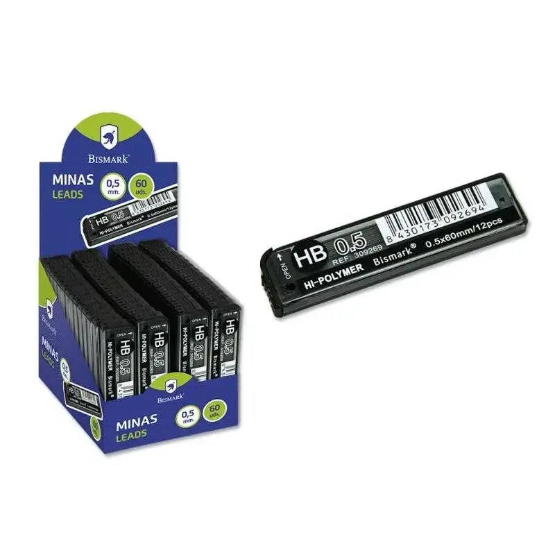 Bismark Minas de Repuesto para Portaminas - HB - 0.5mm | Ahorro Imprimiendo