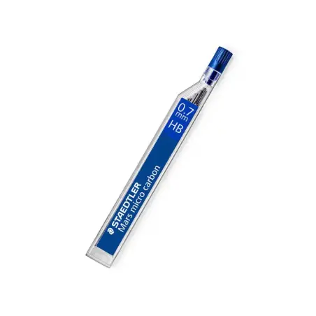 Staedtler Mars Micro Minas para Portaminas 0.7mm HB - Fuertes y Duraderas - Sin PVC - Apta para la Mayoria de Portaminas | Ahorr