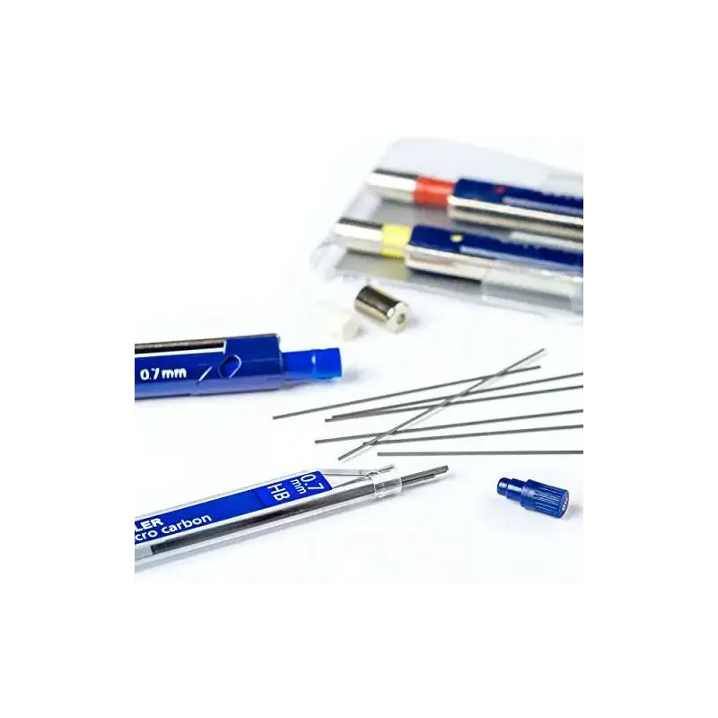 Staedtler Mars Micro Minas para Portaminas 0.7mm HB - Fuertes y Duraderas - Sin PVC - Apta para la Mayoria de Portaminas | Ahorr