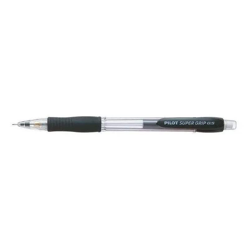 Pilot Portaminas SuperGrip H185 - Trazo 0.5mm - Mina HB - Cuerpo Negro | Ahorro Imprimiendo