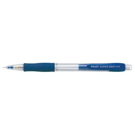 Pilot Portaminas SuperGrip H185 - Trazo 0.5mm - Mina HB - Cuerpo Azul | Ahorro Imprimiendo