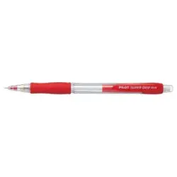 Pilot Portaminas SuperGrip H185 - Trazo 0.5mm - Mina HB - Cuerpo Rojo | Ahorro Imprimiendo