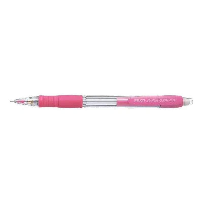 Pilot Portaminas SuperGrip H185 - Trazo 0.5mm - Mina HB - Cuerpo Rosa | Ahorro Imprimiendo