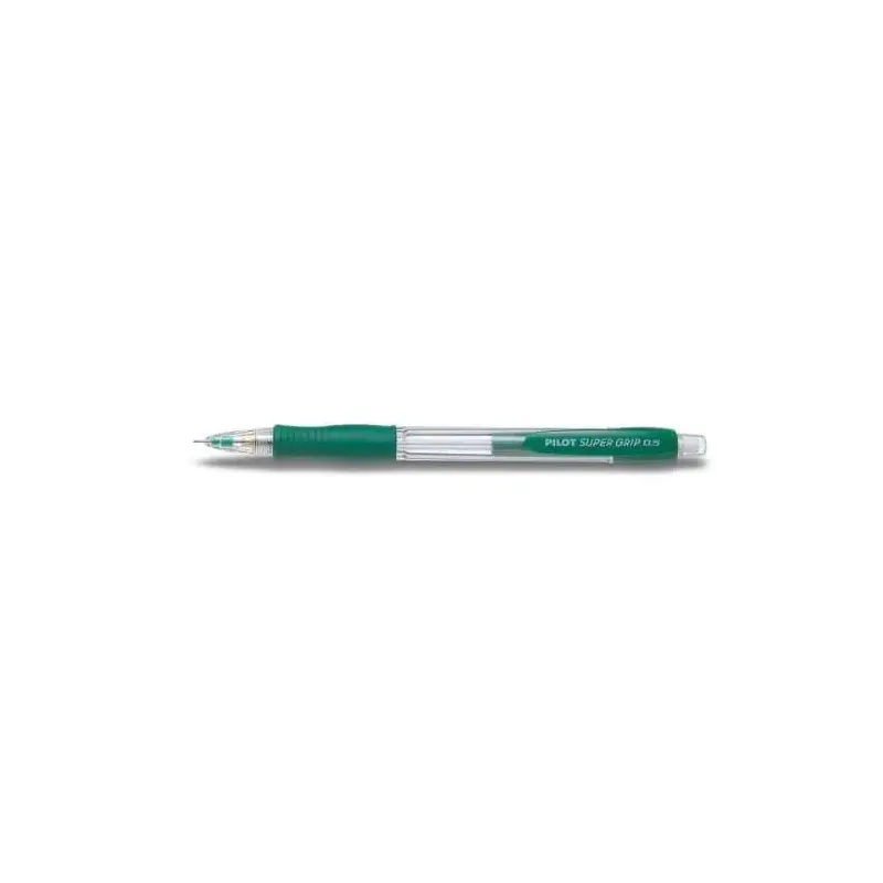 Pilot Portaminas SuperGrip H185 - Trazo 0.5mm - Mina HB - Cuerpo Verde | Ahorro Imprimiendo