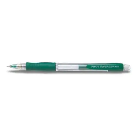 Pilot Portaminas SuperGrip H185 - Trazo 0.5mm - Mina HB - Cuerpo Verde | Ahorro Imprimiendo