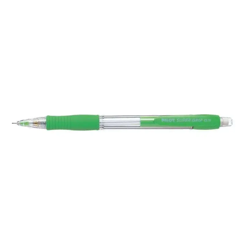 Pilot Portaminas SuperGrip H185 - Trazo 0.5mm - Mina HB - Cuerpo Verde Claro | Ahorro Imprimiendo