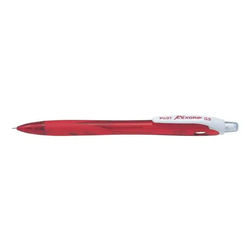 Pilot Portaminas Rexgrip Begreen - Trazo 0.5mm - Mina HB - 71,9% Plastico Reciclado - Cuerpo Rojo | Ahorro Imprimiendo