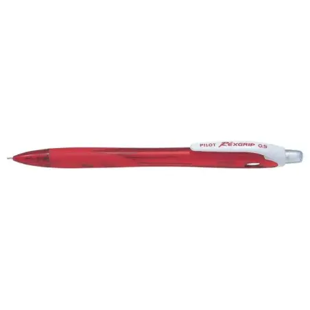 Pilot Portaminas Rexgrip Begreen - Trazo 0.5mm - Mina HB - 71,9% Plastico Reciclado - Cuerpo Rojo | Ahorro Imprimiendo