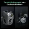 Creality Hi Combo Impresora 3D Abierta + Unidad CFS - Volumen 26x26x30cm - Calibraciones Automaticas - Extrusor Multifuncional -