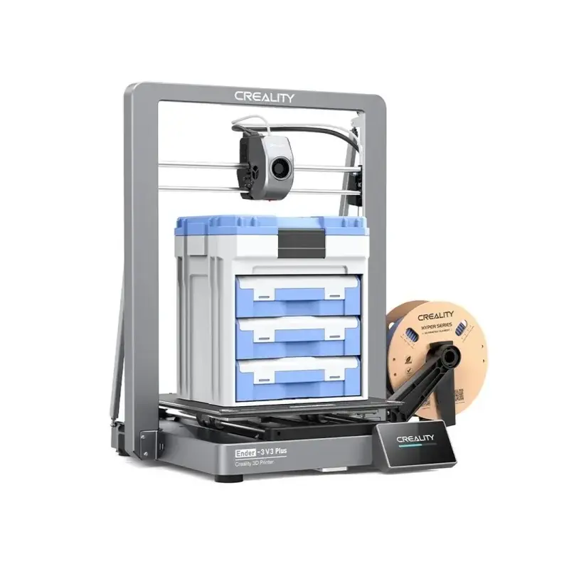 Creality Ender-3 V3 Plus Impresora 3D Abierta - Volumen 30x30x33cm - Doble Ventilador - Cuerpo Metalico - Velocidad hasta 600mm/