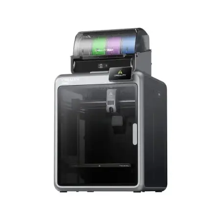 Creality K2 Pro Combo Impresora 3D Cerrada + Unidad CFS - Volumen 30x30x30cm - Impresion de Alta Velocidad de 600mm/s - Doble Ca