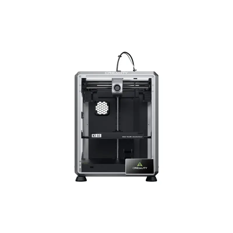 Creality K1 SE Impresora 3D Cerrada - Volumen 22x22x25cm - Extrusor Dual Direct Drive - Velocidad Maxima de 600mm/s - Aceleracio