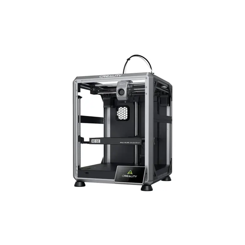 Creality K1 SE Impresora 3D Cerrada - Volumen 22x22x25cm - Extrusor Dual Direct Drive - Velocidad Maxima de 600mm/s - Aceleracio