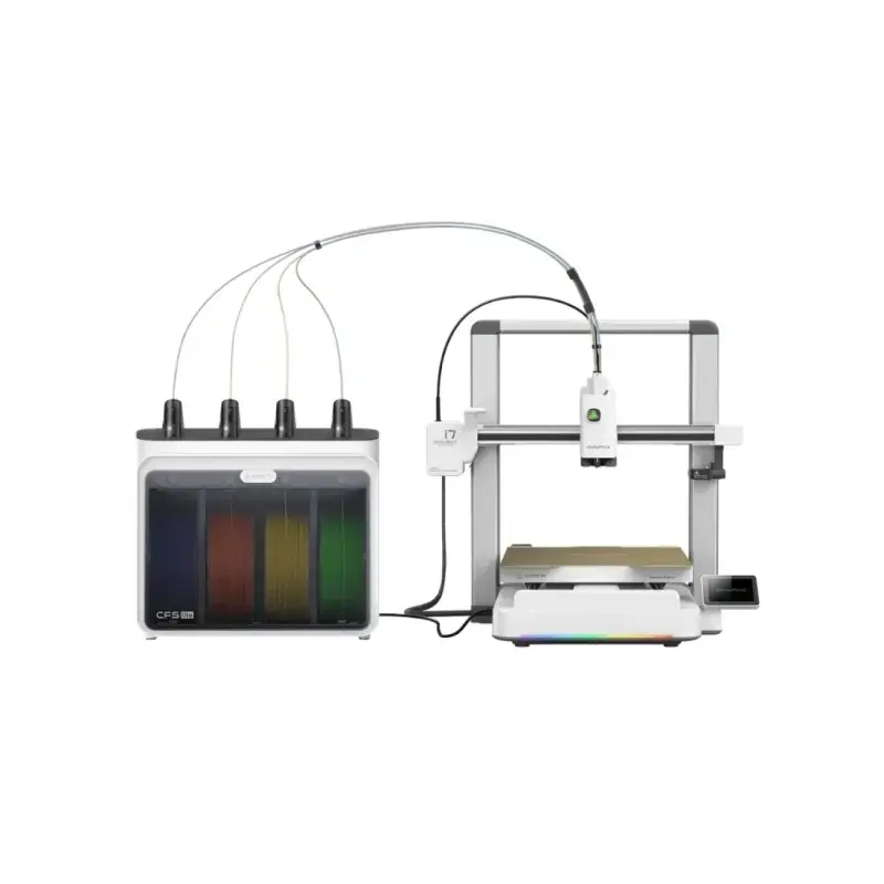 Creality Sparkx i7 Combo Impresora 3D Abierta + Unidad CFS - Volumen 26x26x25.5cm - Camara HD de 720px - Sistema Multicolor CFS