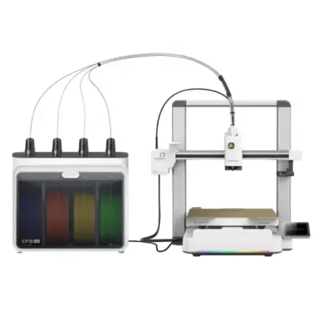 Creality Sparkx i7 Combo Impresora 3D Abierta + Unidad CFS - Volumen 26x26x25.5cm - Camara HD de 720px - Sistema Multicolor CFS