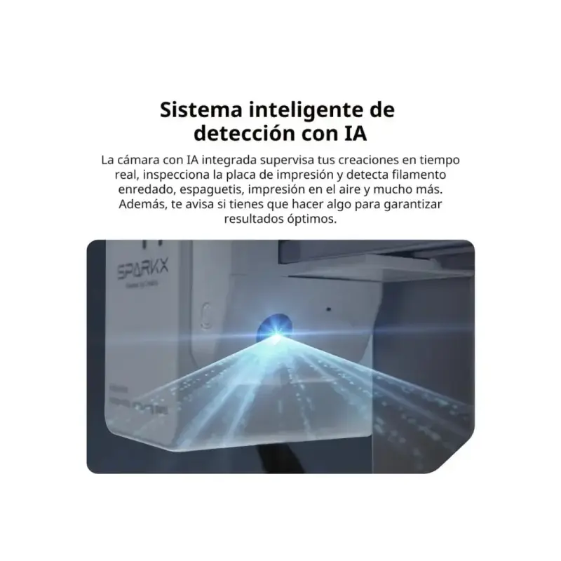 Creality Sparkx i7 Combo Impresora 3D Abierta + Unidad CFS - Volumen 26x26x25.5cm - Camara HD de 720px - Sistema Multicolor CFS