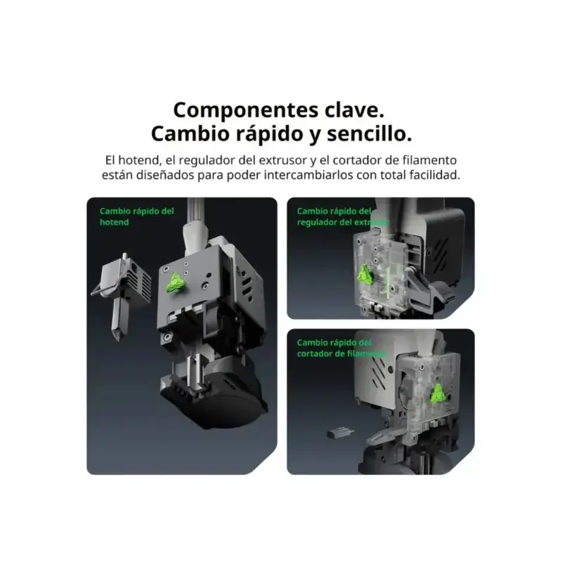 Creality Sparkx i7 Combo Impresora 3D Abierta + Unidad CFS - Volumen 26x26x25.5cm - Camara HD de 720px - Sistema Multicolor CFS