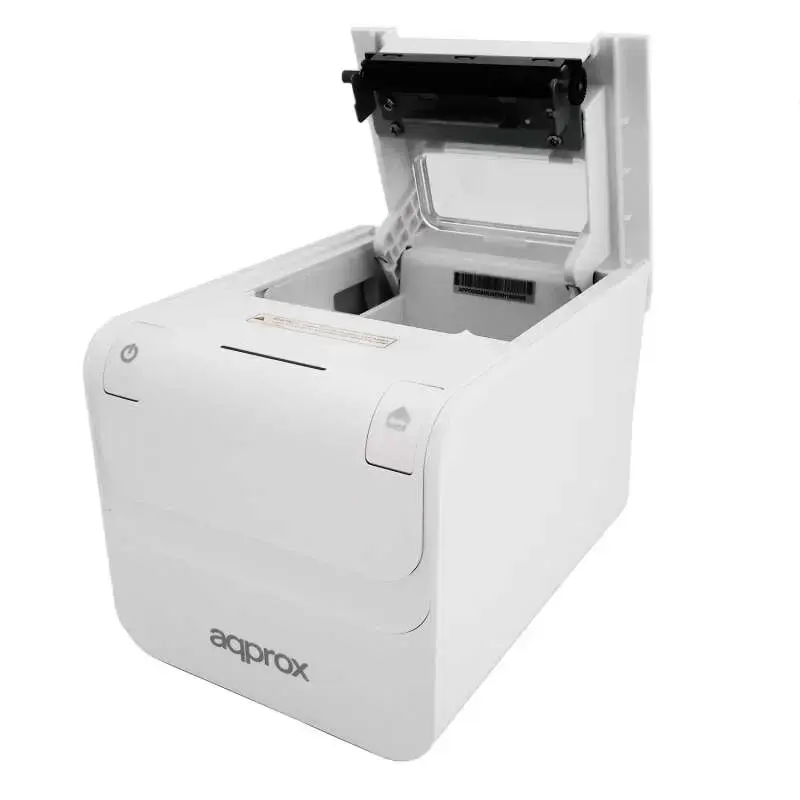 Approx Impresora Termica de Recibos - Resolucion 203dpi - Velocidad 250mm/s - USB, LAN, RS232 y RJ11 - Auto-Corte y Corte Manual