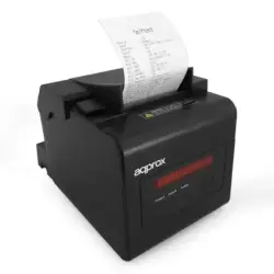 Approx Impresora Termica de Recibos WiFi + LAN - Resolucion 203dpi - Velocidad 300mm/s - USB, RJ-11, LAN - Auto-Corte y Corte Ma