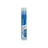 Pilot Pack de 3 Recambios para Frixion Ball / Frixion Clicker - Tinta Gel Borrable - Punta de Bola 0.7mm - Trazo 0.4mm - Color A