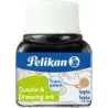 Pelikan Tinta China 523 10ml N.15 - 10ml - Tinta de Alta Calidad - Ideal para Dibujo y Caligrafia - Color Sepia | Ahorro Imprimi