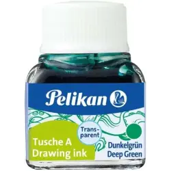 Pelikan Tinta China 523 10ml N.7 - Botella de 10ml - Ideal para Dibujo y Caligrafia - Resistente al Agua y de Secado Rapido - Co
