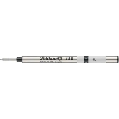 Pelikan Recambio Roller 338 M - para Boligrafo 338 Medio - Universal - Color Negro | Ahorro Imprimiendo