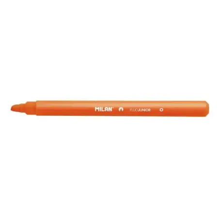Milan Junior Marcador Fluorescente - Punta Biselada 1 - 4mm - Color Naranja | Ahorro Imprimiendo