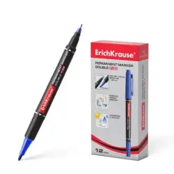 Erichkrause Double P-80 Marcador Permanente Doble Punta - Punta Bala de 1,65mm, Punta Fina de 0,45mm - Tinta a Base de Alcohol R