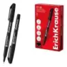 Erichkrause FP-50 Marcador Permanente - Punta Fina de 0.6mm - Resistente a la Luz y al Agua - Color Negro | Ahorro Imprimiendo