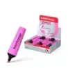 Erichkrause Visioline V-12 Marcador Fluorescente - Punta Biselada - Tinta a Base de Agua - Color Rosa | Ahorro Imprimiendo