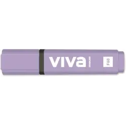 Molin Viva Marcador Fluorescente - Trazo entre 1 y 5mm - Tinta con Base de Agua - Color Violeta | Ahorro Imprimiendo